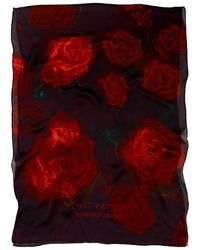 Lost Pattern - La Rosa Silk Shawl Scarf - Lyst