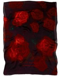 Lost Pattern - La Rosa Silk Shawl Scarf - Lyst