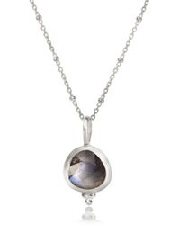 The Jewellery Store London - Labradorite 'You Are Loved' Necklace - Lyst