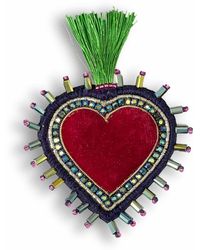 VETKA - Heart Statement Brooch – Flame Secret - Lyst