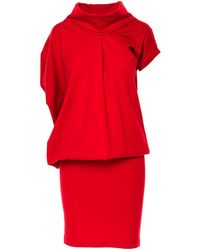 Silvia Serban - Adjustable Length Dress & Gloves - Lyst