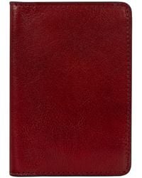 Time Resistance - Small Leather Passport Holder For - Lyst