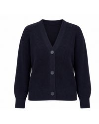 Nuvv Collection - Cotton Long Sleeve Cardigan - Lyst