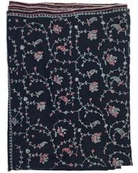 Kaminee - Pure Cashmere Stole With Multicolour Jaal Hand Embroidery - Lyst