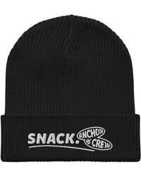 Anchor and Crew - Snack Gen. Organic Cotton Embroidered Beanie - Lyst
