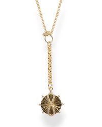 Alexie of Athens - Karma Coin Medallion Lariat Drop Necklace - Lyst