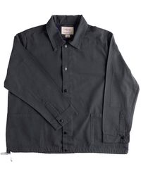 Uskees - 3013 Coach Jacket – Charcoal - Lyst