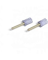 Svetlana Vukov - Snake Linear Drop Earrings - Lyst