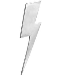 Edge Only - Flat Top Lightning Bolt Pin Sterling - Lyst