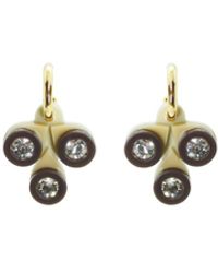 Gissa Bicalho - Acrylic Handmade Earring Araci Kahki - Lyst