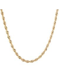 Harfi - Plated Everyday Rope Chain Necklace - Lyst