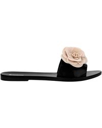 Melissa - Babe Petals Flat Slides - Lyst