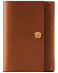 VIDA VIDA - Luxe Tan Leather Passport Holder - Lyst