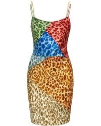 Maui X Lolita - Amalia Patchwork Satin Dress - Lyst