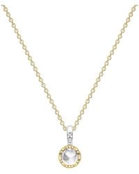 Dinny Hall - April Sapphire Birthstone Pendant - Lyst