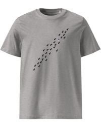 Anchor and Crew - Heather Ants Where's William Going? Organic Cotton T-Shirt - Lyst