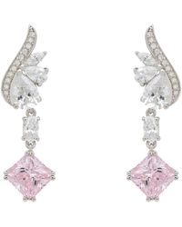 LÁTELITA London - Angel Wing Morganite Drop Earrings - Lyst