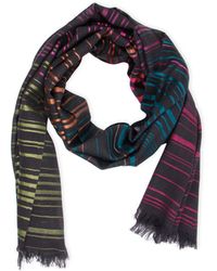 Saachi - Multicolored Striped Scarf - Lyst