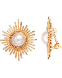 Grosse - Pearl Clip On Earrings Series Future Floral - Lyst