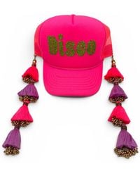 Julia Clancey - Disco Tasseltastic Dorado Trucker Cap - Lyst