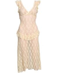 Love and Nostalgia - Summer Love Lace Midi Dress - Lyst