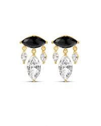 SHYMI - Marquise Chandelier Earrings - Lyst