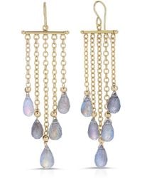 Heather Hawkins Jewelry - Three Tier Chandelier Gemstone Earrings - Lyst