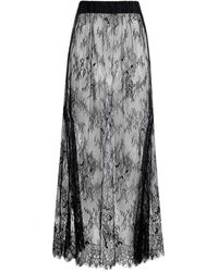 Sasha La Mer - Lisa Lace Skirt, Whisper - Lyst