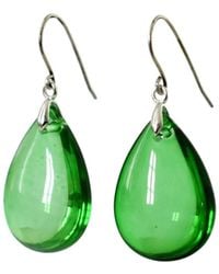Laura Daili - Glass Forest Teardrop Earrings - Lyst