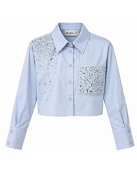 Ma Mulier - Mamu Crop Shirt - Lyst