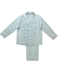 Lime Tree Design - Flora Pastel Cotton Pyjamas - Lyst