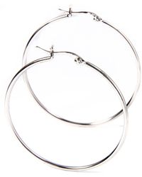 Belinda Jewelz - Elisa Everyday Hoops - Lyst