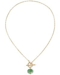 Heather Hawkins Jewelry - Stop And Stare Toggle Front Clasp Necklace - Lyst