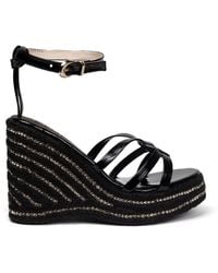 Rettrose - Alani Hand Embellished Luxury Wedge Shoe - Lyst