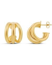 SHYMI - Claw Hoop Earrings - Lyst