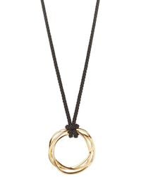 Muru - Karma Circle Cord Necklace - Lyst
