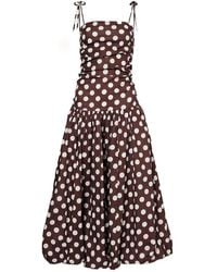 Amy Lynn - Alexa Polka Dot Puffball Dress - Lyst