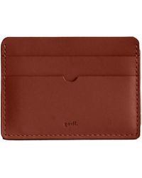 godi. - Handmade Leather Card Case - Lyst
