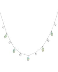 KAMARIA - Drops Of Spring Opal Necklace - Lyst