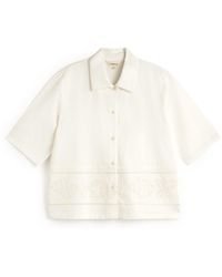 Thinking Mu - Embroidered Blouse Ane - Lyst