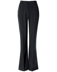 AGGI by HALEWSKI - Camilla Neutral Flared Trousers -Long - Lyst