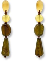 Michael Nash Jewelry - Rachel Lightweight Shades Of Resin Drop Earrings - Lyst