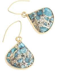 Starfish Project - Emperor Stone Blossom Earrings - Lyst