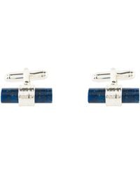 LÁTELITA London - Cylindrical Cufflink Lapis Lazuli - Lyst