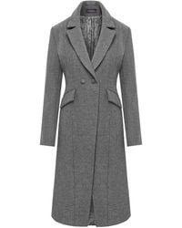 Mandragora - Classic Wool Coat - Lyst