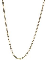 FV Jewellery - Steel Me Paperclip Chain - Lyst