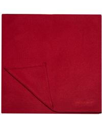 Bel Cashmere - Big Knitted Scarf Burgundy - Lyst