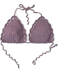 Springmoonatelier - Handmade Crochet Bikini Top - Lyst