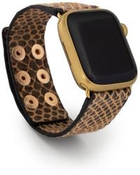 Saachi - Leather Scale Apple Watch Band - Lyst