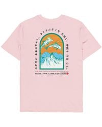 Anchor and Crew - Cotton Think Ocean Five Japan Gurafiku Organic Cotton T-Shirt - Lyst